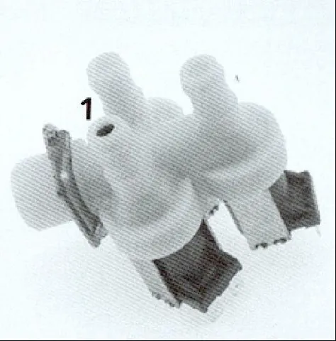 Électrovanne 3 voies 90° 15MM – pièce détachée lave-linge et lave-vaisselle