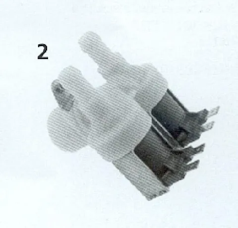 Électrovanne 2 voies 90° – pièce détachée lave-linge et lave-vaisselle